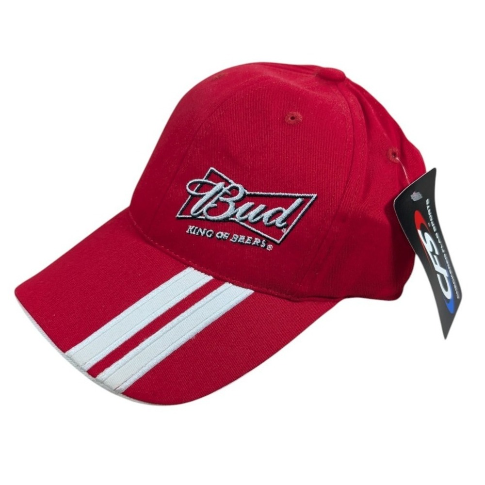Budweiser Hat Mens  Red Kasey Kahne NASCAR #9 Racing NWT Richard Petty Racing